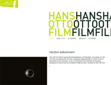 Tablet Screenshot of hans-otto-film.de